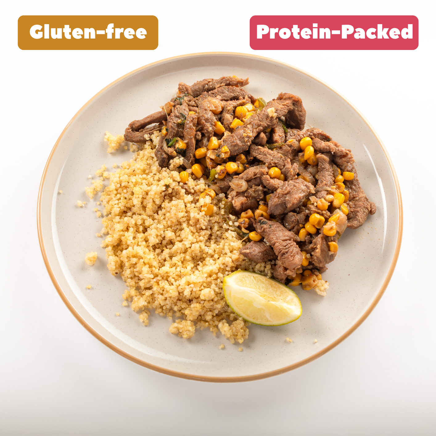 Fajita Steak with Quinoa and Corn GF [Heat & Eat]