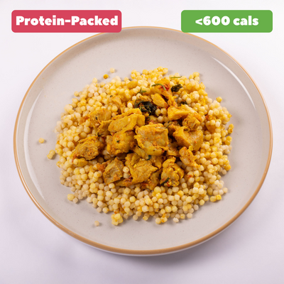 Moroccan Chicken with Israeli Couscous [Heat & Eat]