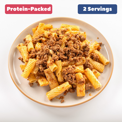 Beef Rigatoni with Shredded Zucchini [Heat & Eat]