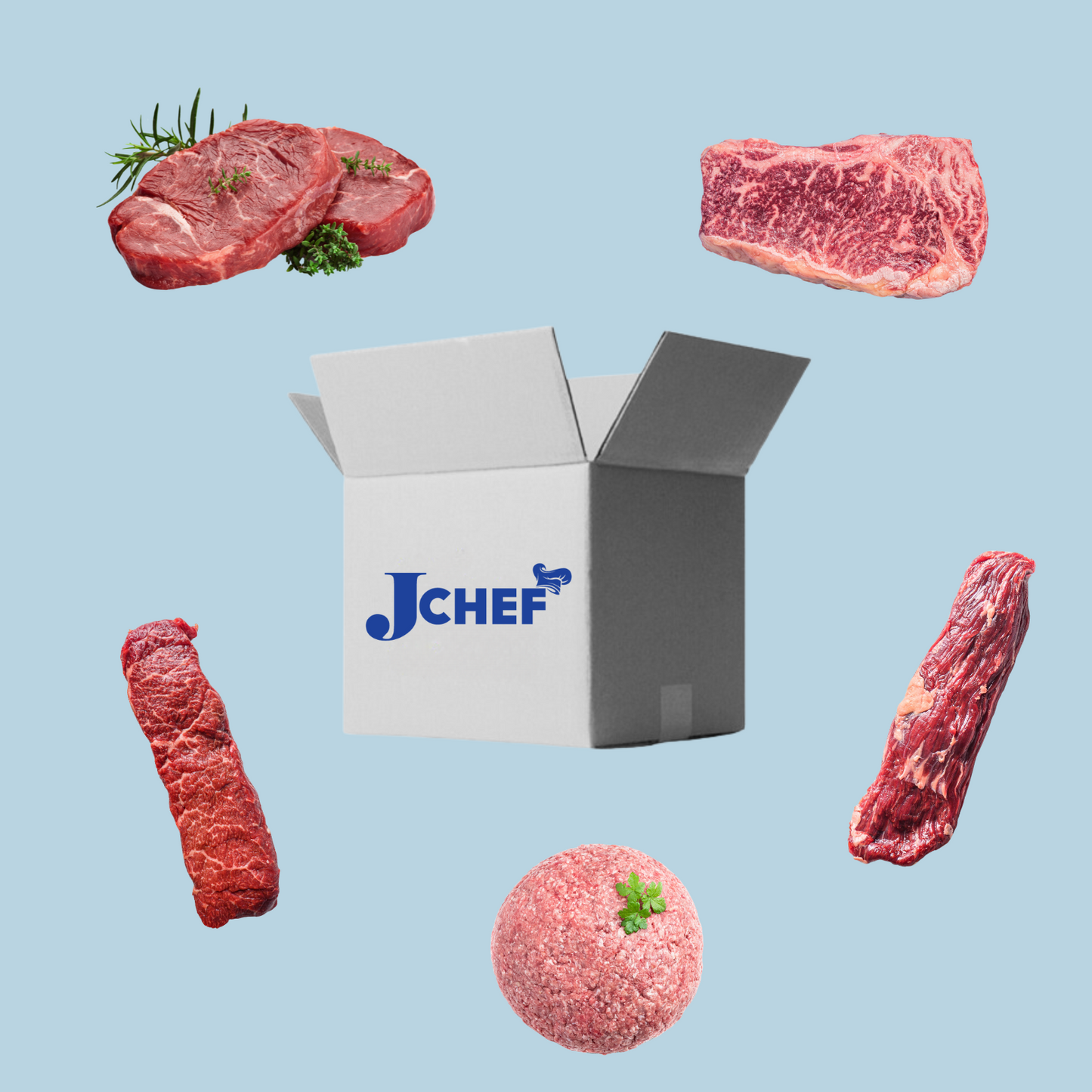 Curated Wagyu Select Meats Box